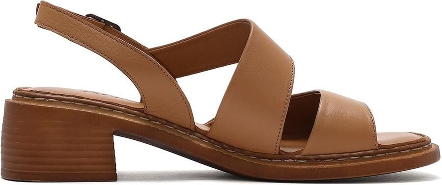DERIMOD Sandalen Met Middelhoge Hak Leren Mid Heel - Foto 4