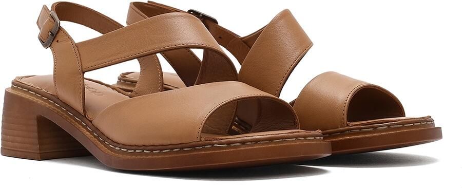 DERIMOD Sandalen Met Middelhoge Hak Leren Mid Heel - Foto 5