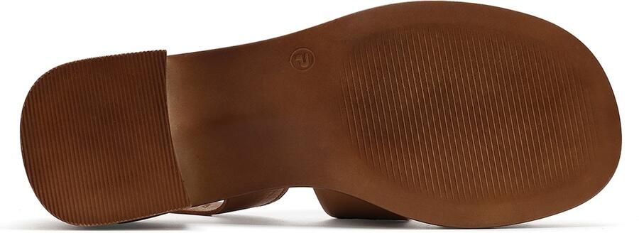 DERIMOD Sandalen Met Middelhoge Hak Leren Mid Heel - Foto 6