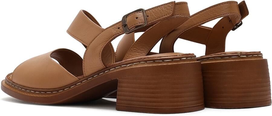 DERIMOD Sandalen Met Middelhoge Hak Leren Mid Heel - Foto 3