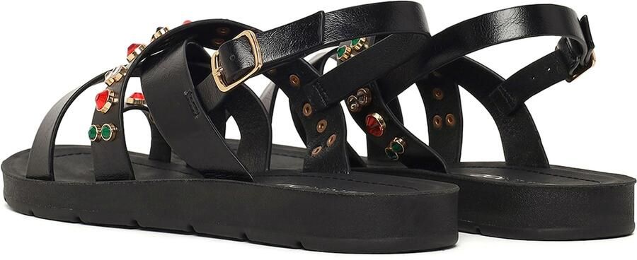 DERIMOD Sandalen Imitation Leren - Foto 4