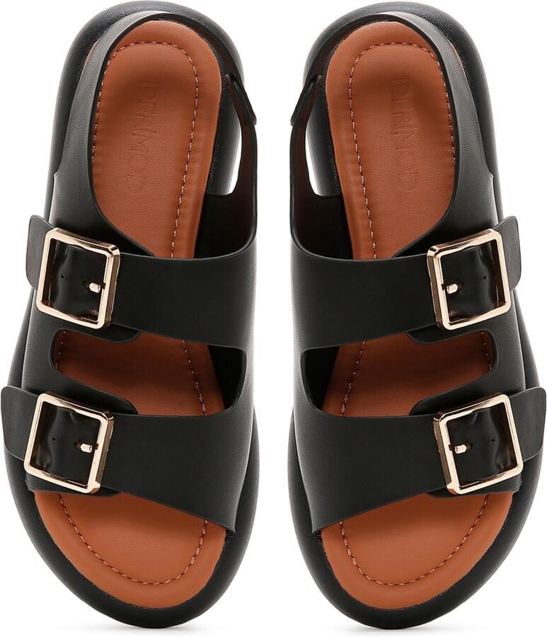 DERIMOD Sandals Faux Leather - Foto 2