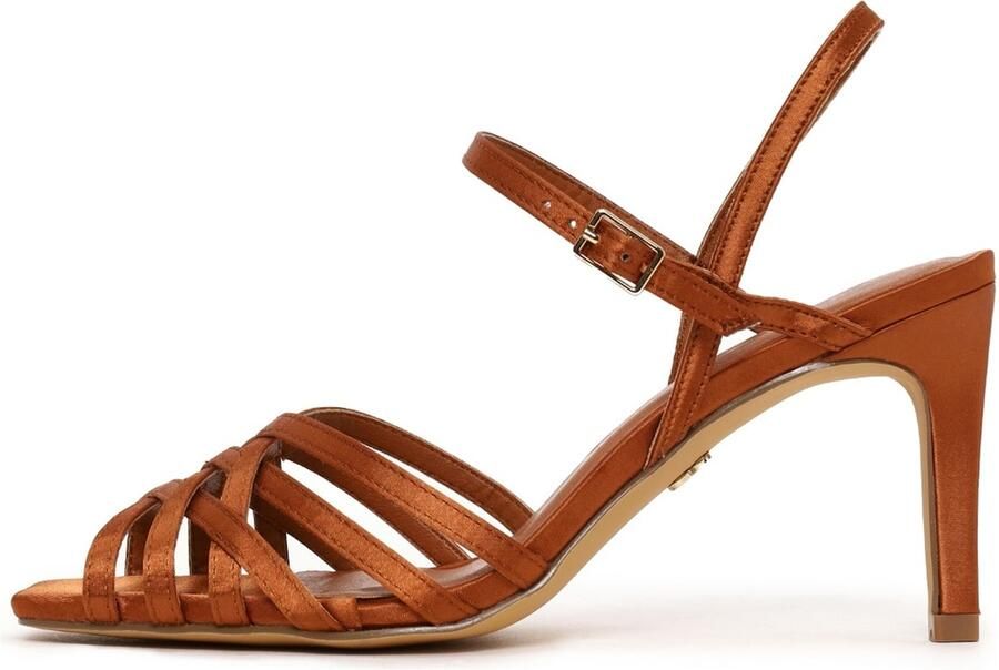 DERIMOD Sandalen Met Hoge Hak Textiel High Heel