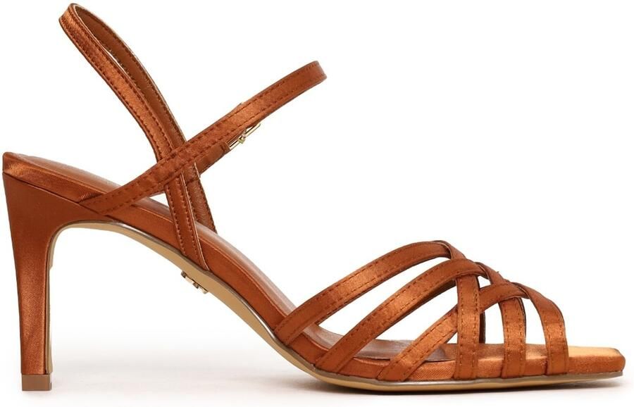 DERIMOD Sandalen Met Hoge Hak Textiel High Heel - Foto 5