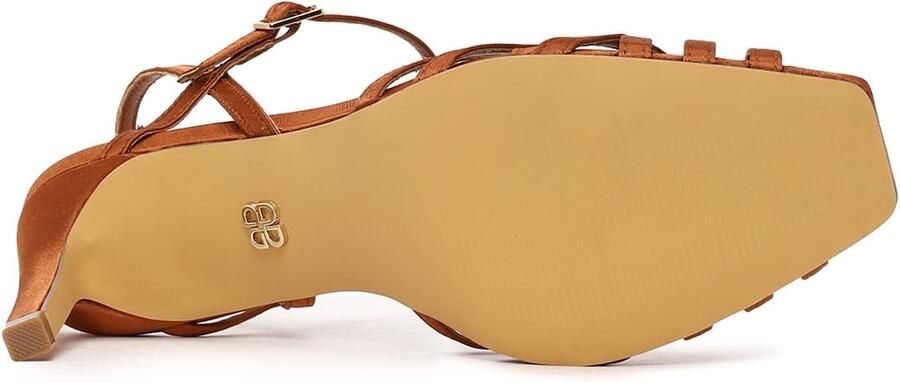 DERIMOD Sandalen Met Hoge Hak Textiel High Heel - Foto 6