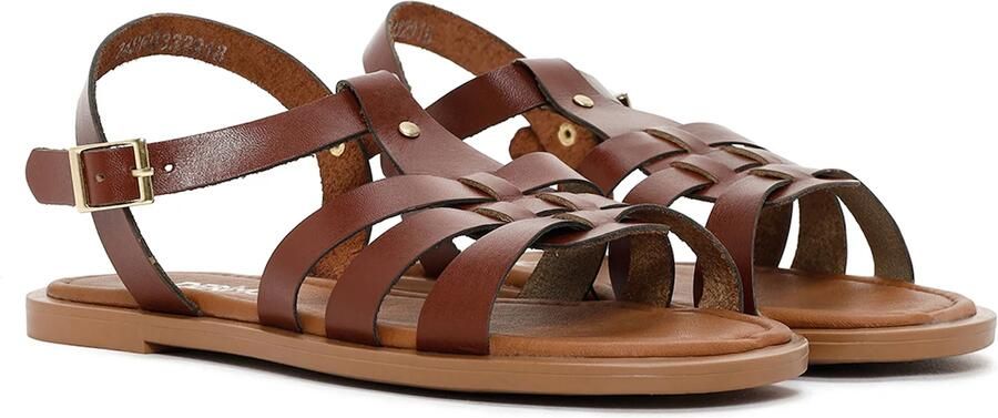 Derimod Sandalen met riem bruin - Foto 3