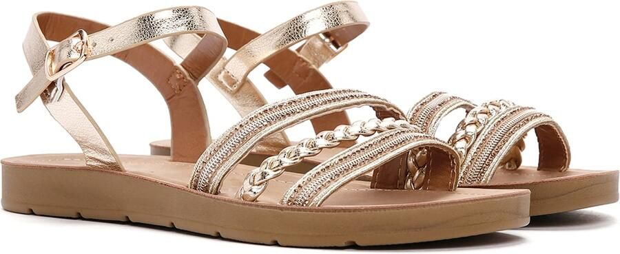 DERIMOD Sandalen Imitation Leren - Foto 4