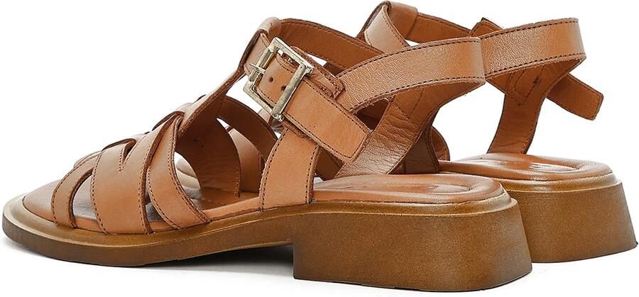 Derimod Sandalen met riem lichtbruin - Foto 3
