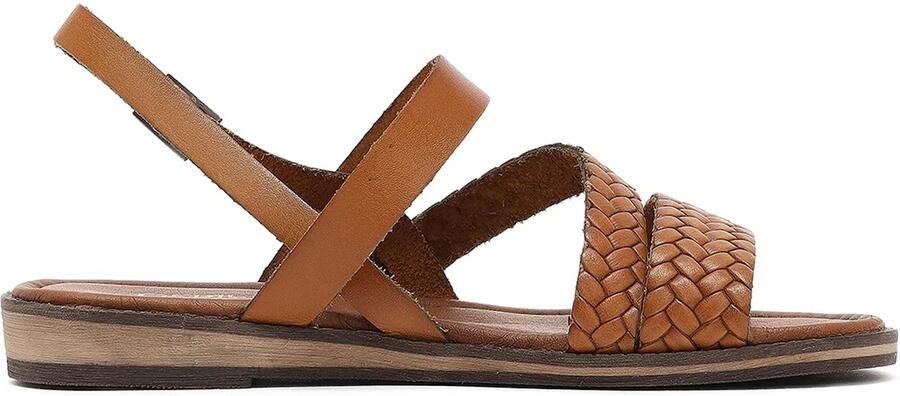 Derimod Sandalen met riem lichtbruin - Foto 3
