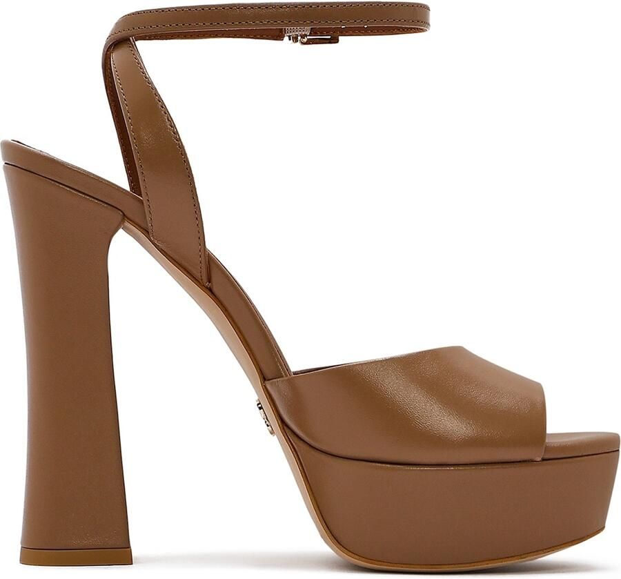 DERIMOD Sandalen Met Hoge Hak Leren High Heel - Foto 2