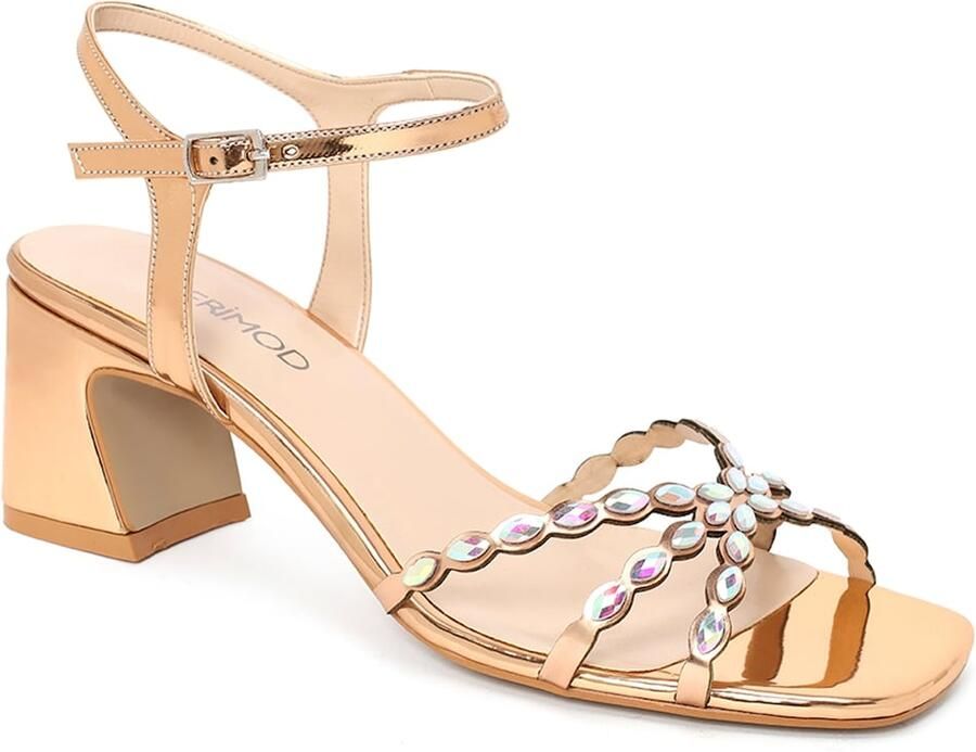 DERIMOD High Heel Sandals Imitation Leather High Heel