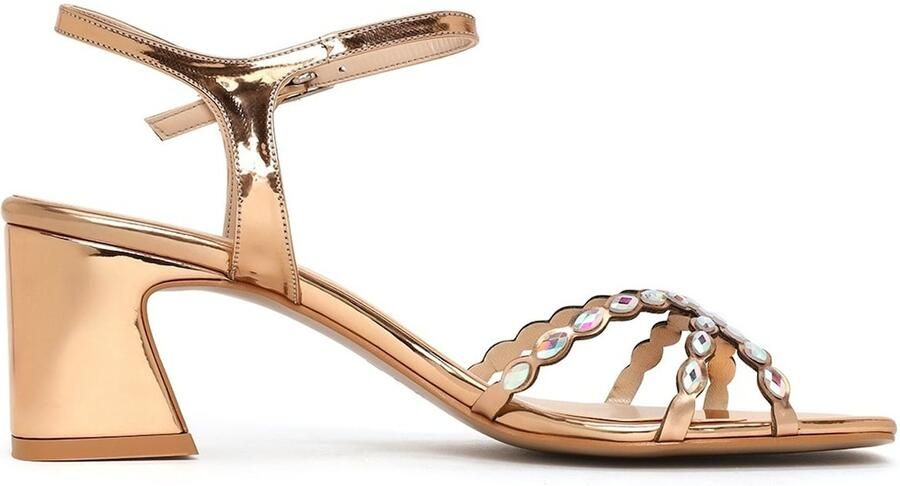 DERIMOD High Heel Sandals Imitation Leather High Heel - Foto 6