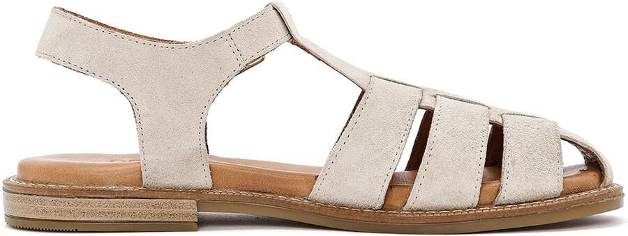 Derimod Sandalen met riem stone grey - Foto 5