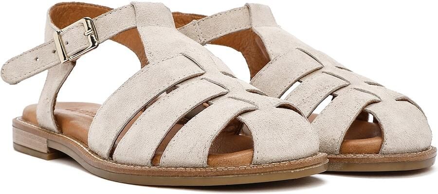 Derimod Sandalen met riem stone grey - Foto 3