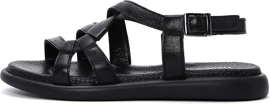 Derimod Sandalen met riem zwart