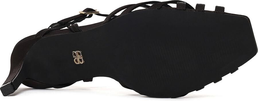 DERIMOD Sandalen Met Hoge Hak Textiel High Heel - Foto 6