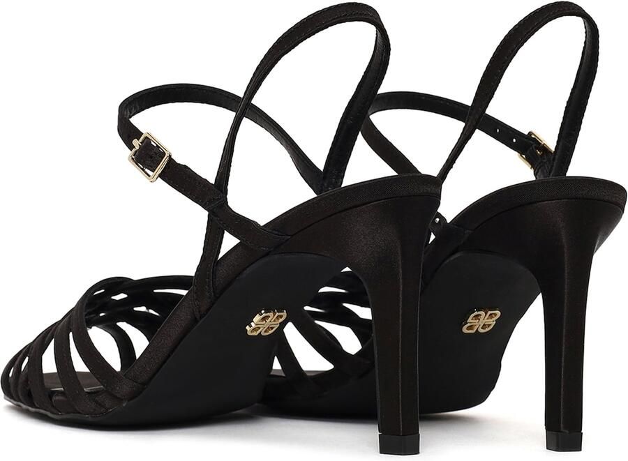 DERIMOD Sandalen Met Hoge Hak Textiel High Heel - Foto 2