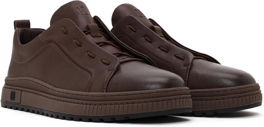 DERIMOD Slip-On Sneakers Echt Leren Slip-On - Foto 2