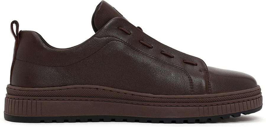 DERIMOD Slip-On Sneakers Echt Leren Slip-On - Foto 4