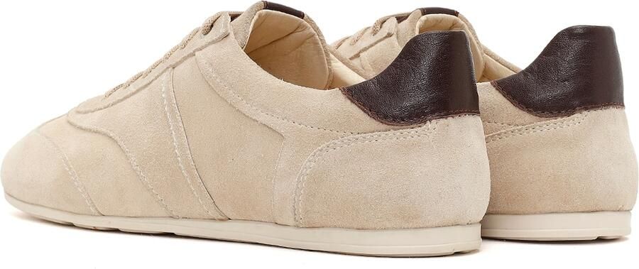 Derimod Sneakers laag beige bruin - Foto 3