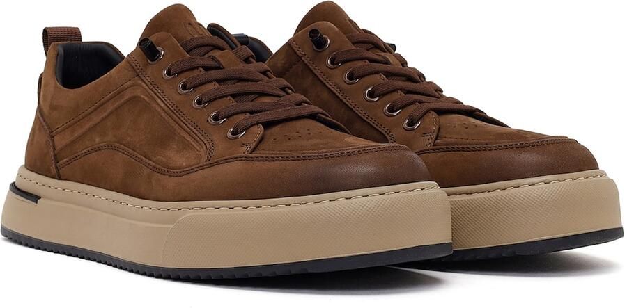 DERIMOD Casual Vetersneakers Leren Casual Vetersneakers - Foto 2