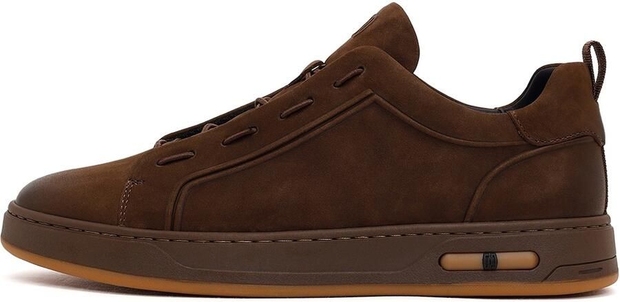 Derimod Sneakers laag chocoladebruin