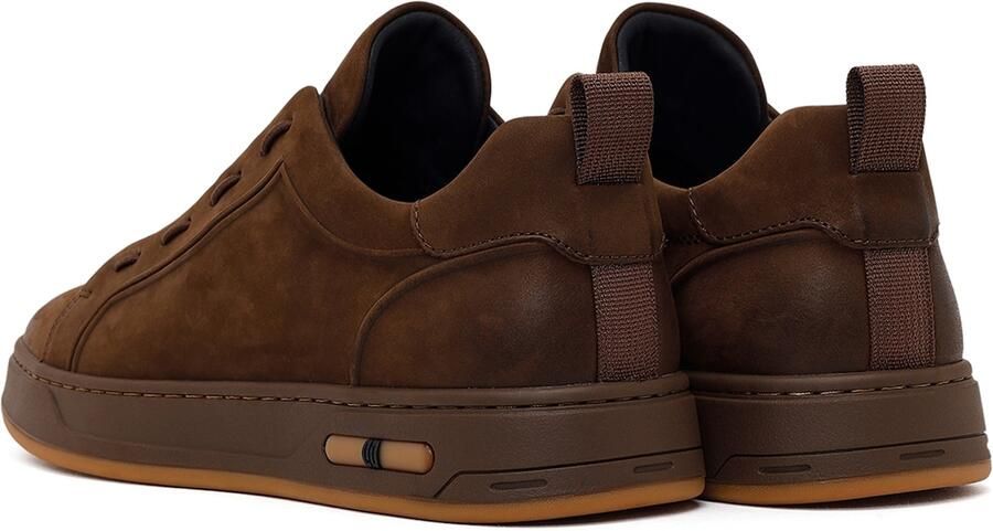 Derimod Sneakers laag chocoladebruin - Foto 3