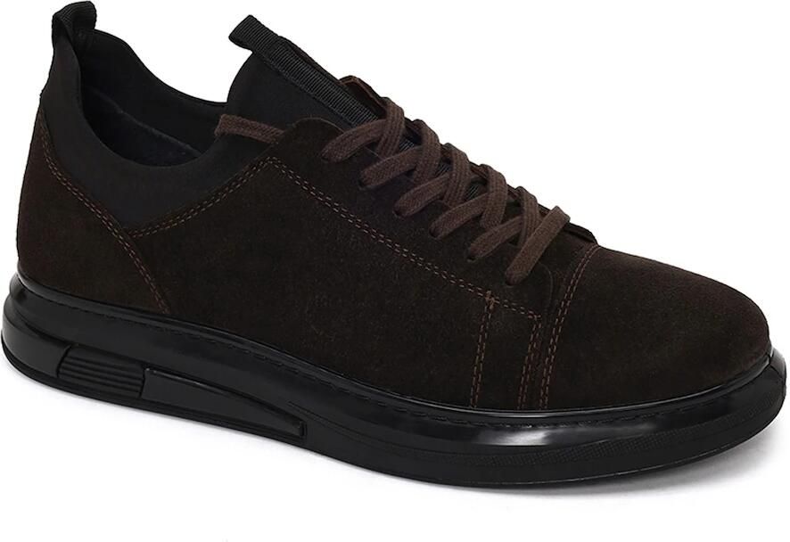 Derimod Sneakers laag chocoladebruin