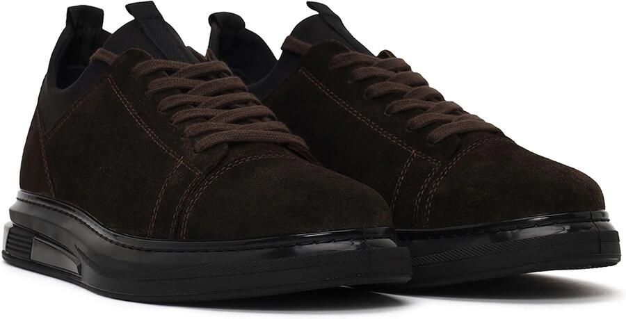 Derimod Sneakers laag chocoladebruin - Foto 3
