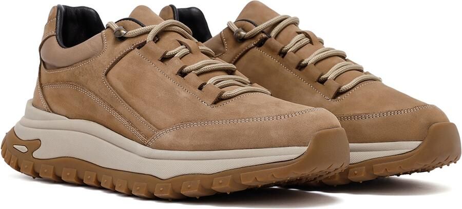 DERIMOD Casual Sneakers Nubuck Leather Casual - Foto 5