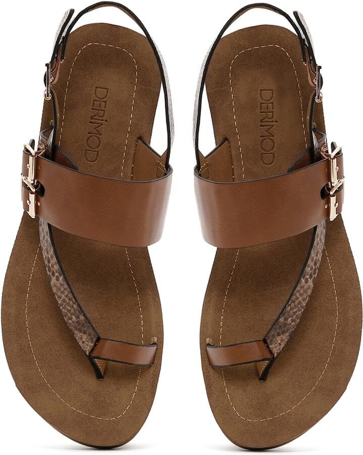 DERIMOD Sandals Imitation Leather - Foto 2
