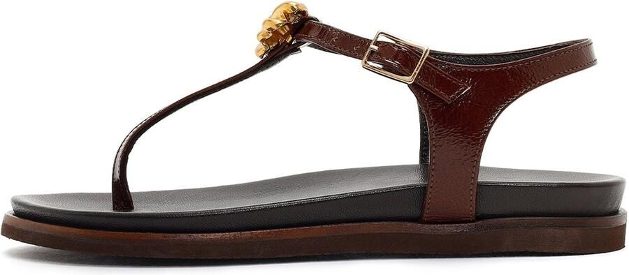 DERIMOD Sandalen Patent Leren