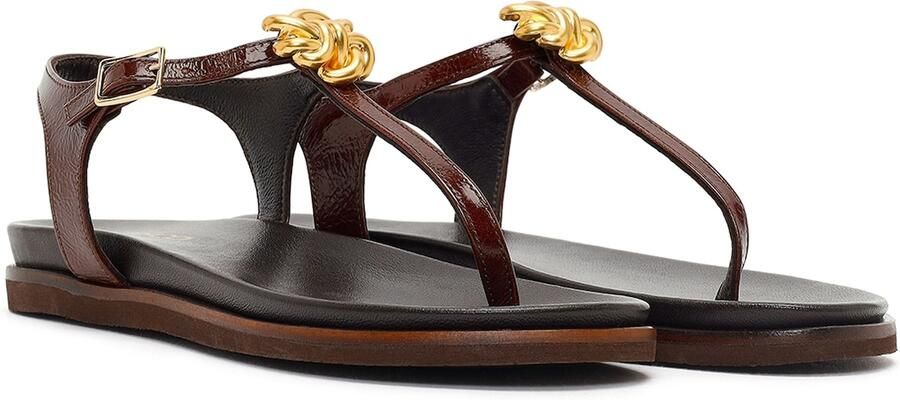 DERIMOD Sandalen Patent Leren - Foto 4
