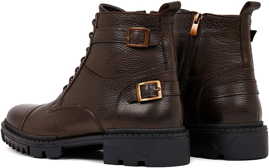 Derimod Veterboots donkerbruin - Foto 6