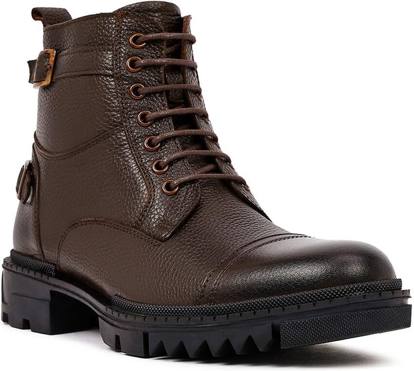 Derimod Veterboots donkerbruin - Foto 2