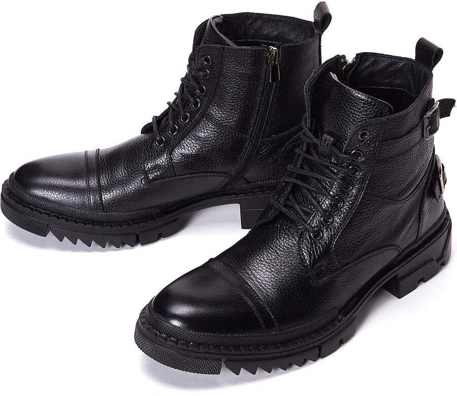 Derimod Veterboots zwart - Foto 2
