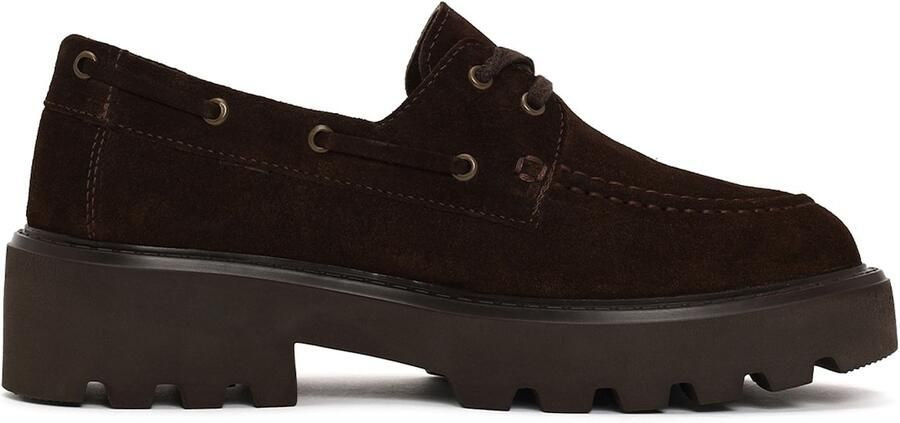 DERIMOD Plateau-loafers Leren Plateau-loafers