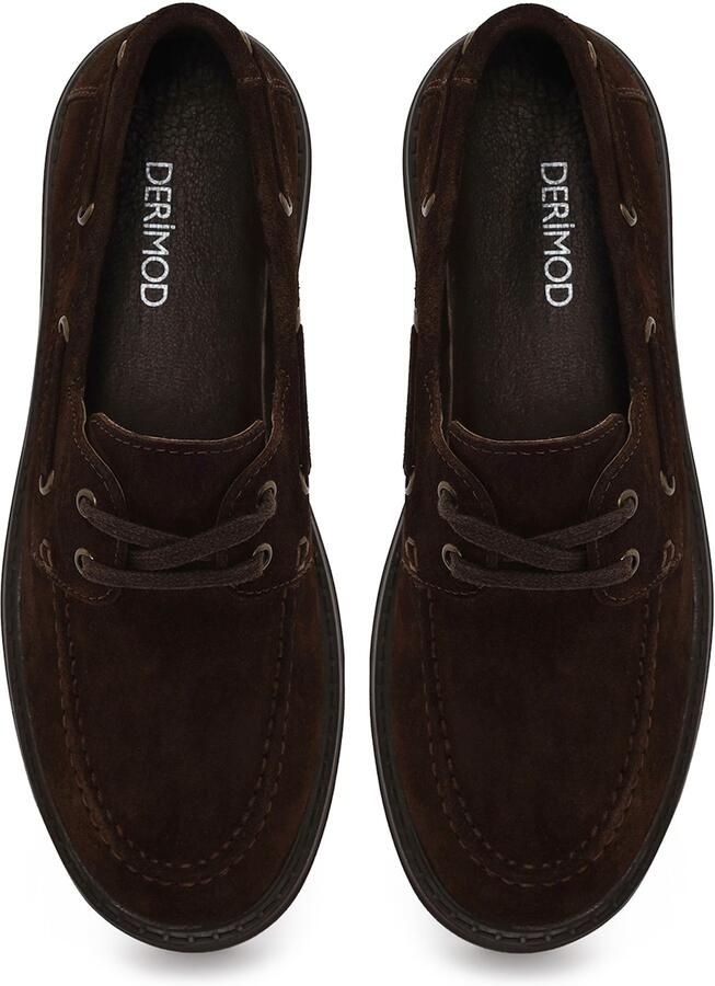 DERIMOD Plateau-loafers Leren Plateau-loafers - Foto 3