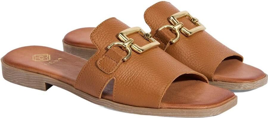 Desa Huisschoenen 'Hausschuhe' bruin