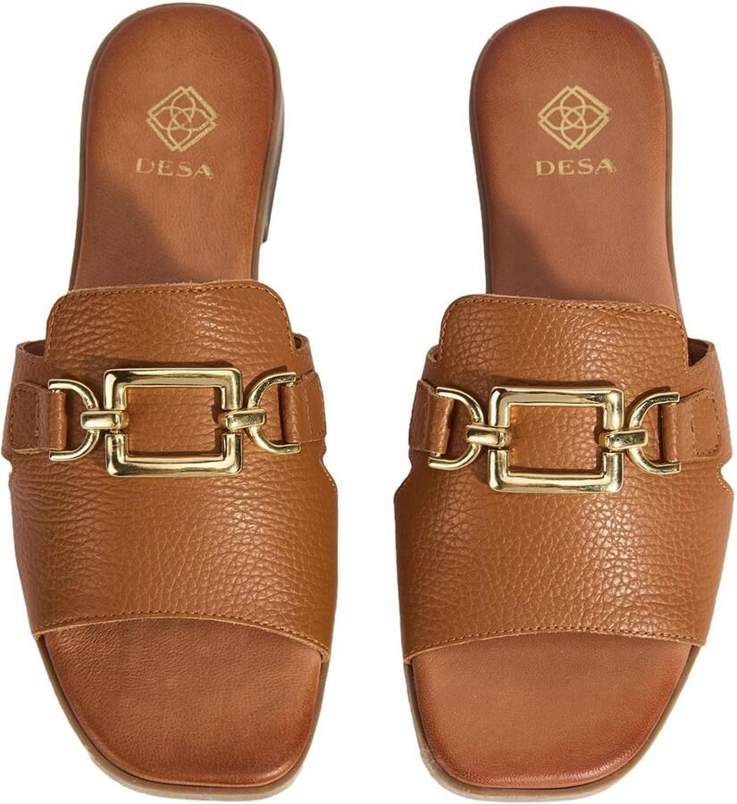 Desa Huisschoenen 'Hausschuhe' bruin - Foto 2