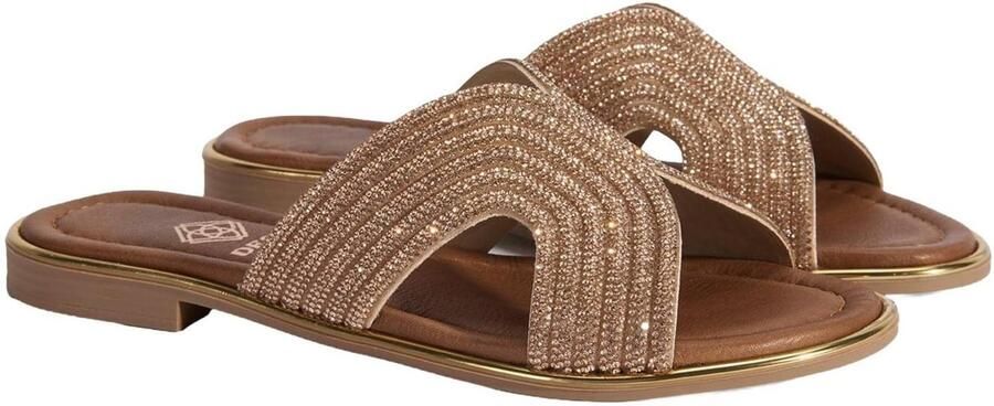 Desa Huisschoenen 'Hausschuhe' bruin
