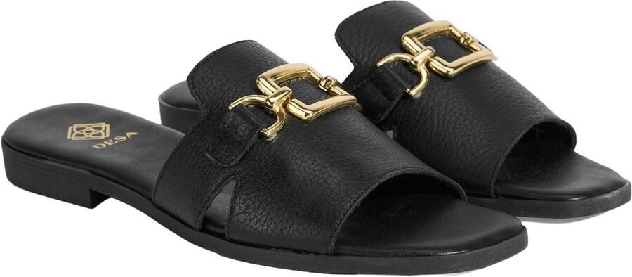 Desa Huisschoenen 'Hausschuhe' zwart