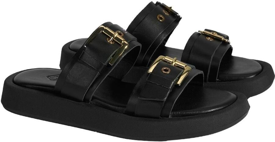 Desa Huisschoenen 'Hausschuhe' zwart