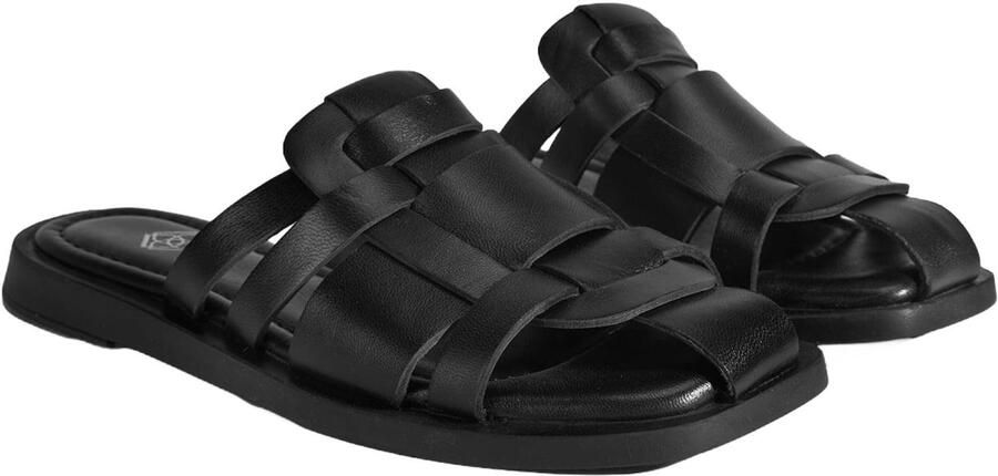 Desa Huisschoenen 'Hausschuhe' zwart