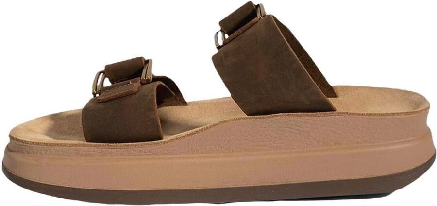 Desa Huisschoenen 'Keilrutschen' bruin - Foto 5