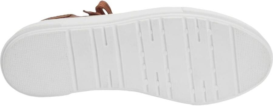 DESA Sneakers Leer Bruin Vrouwen Schoenpunt: Nez rond - Foto 7