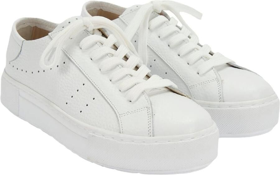 DESA Sneakers Leer Wit Vrouwen Schoenpunt: Nez rond - Foto 2