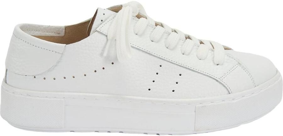 DESA Sneakers Leer Wit Vrouwen Schoenpunt: Nez rond - Foto 5
