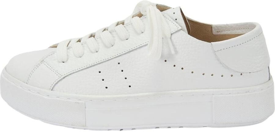 DESA Sneakers Leer Wit Vrouwen Schoenpunt: Nez rond - Foto 4