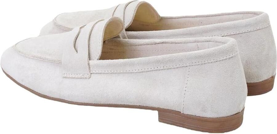 DESA Ballerina's Suède Beige Vrouwen Schoenpunt: Nez rond - Foto 4